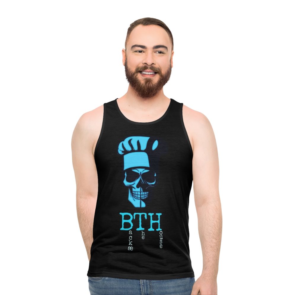 Skull Chef Unisex Tank Top - men