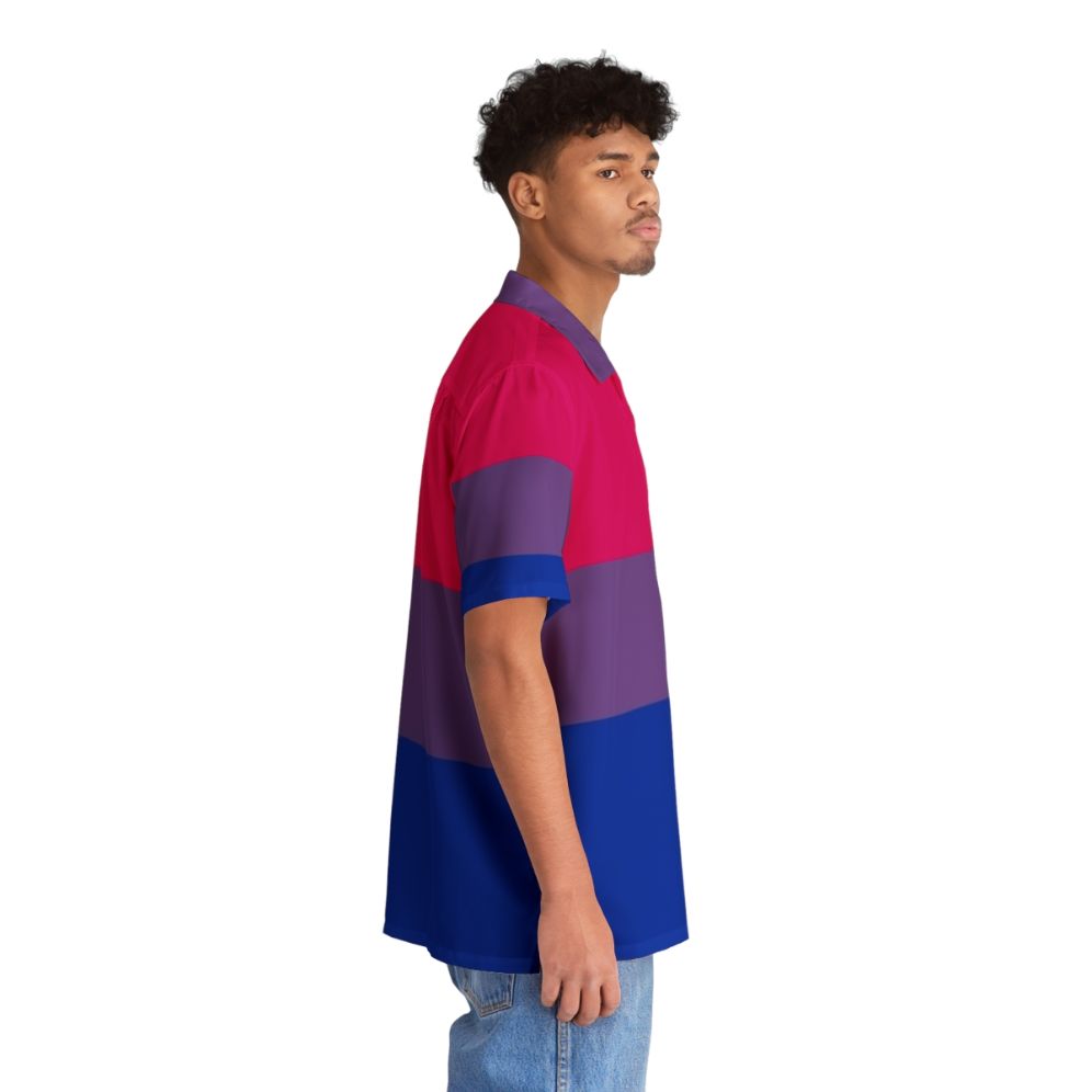 Bisexual pride flag Hawaiian shirt - People Pight