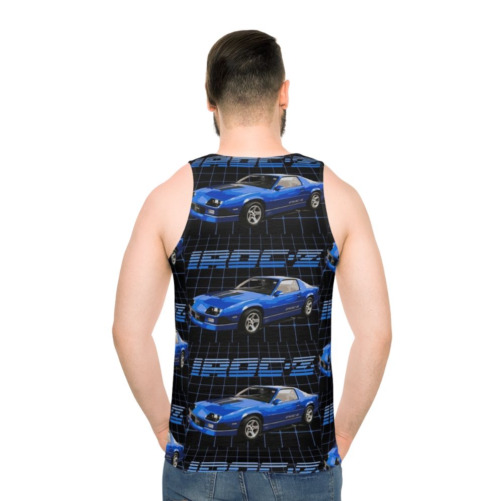 1989 Camaro IROC-Z 1LE Unisex Tank Top - men back