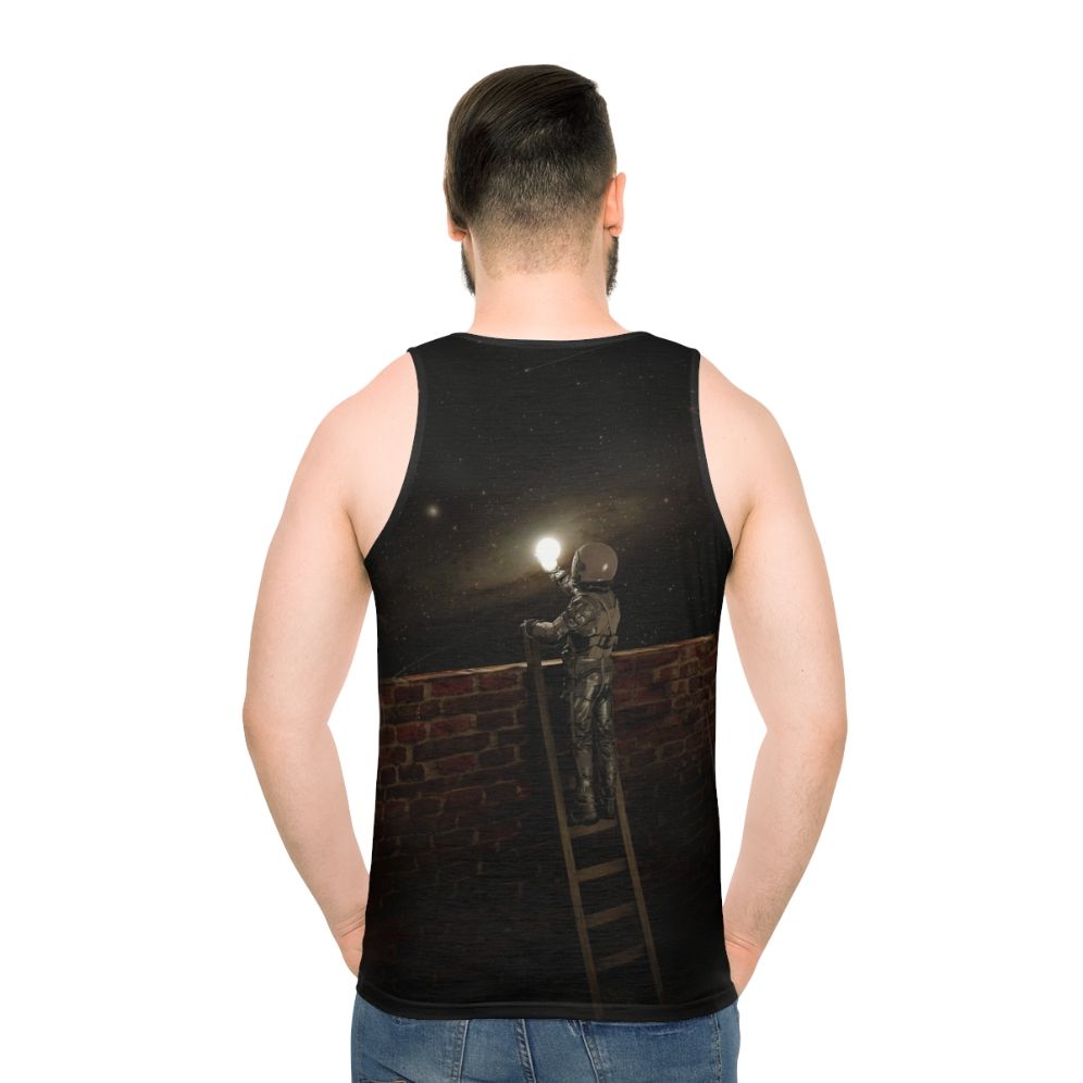 Beyond the Wall Cosmic Unisex Tank Top - men back