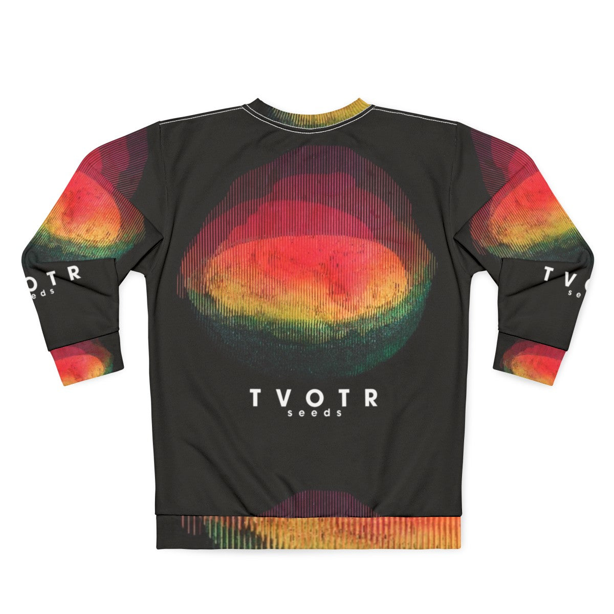 Tranpri New TV On The Tour 2022 Sweatshirt with TVOTR band logo - Back