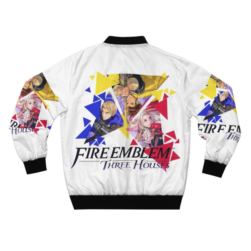 Fire Emblem Three Houses Edelgard, Dimitri, and Claude Bomber Jacket - Back