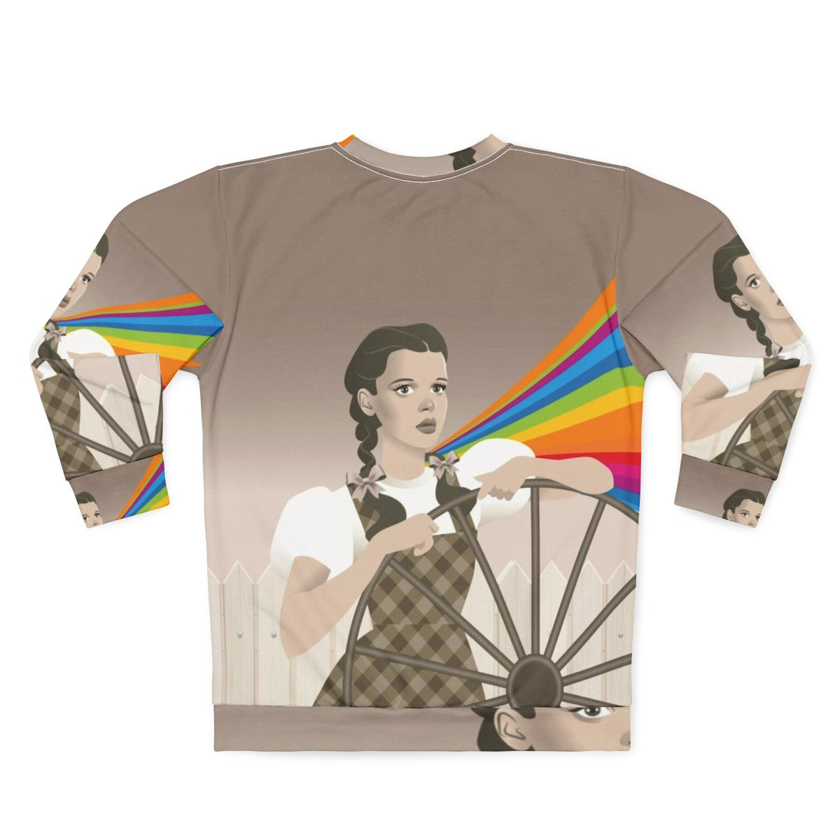 Judy Garland "Somewhere" Wizard of Oz sweatshirt design - Back