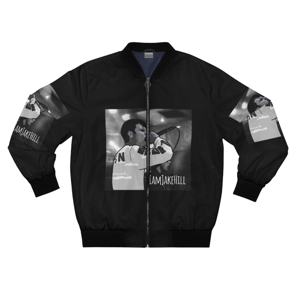 iamJakeHill Bomber Jacket with graphic design