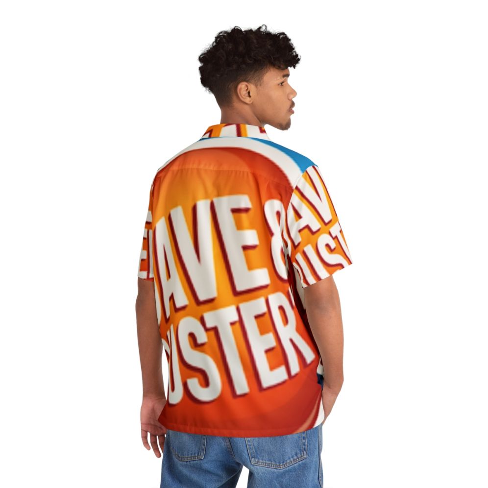 Dave & Buster's Logo Hawaiian Shirt - People Back