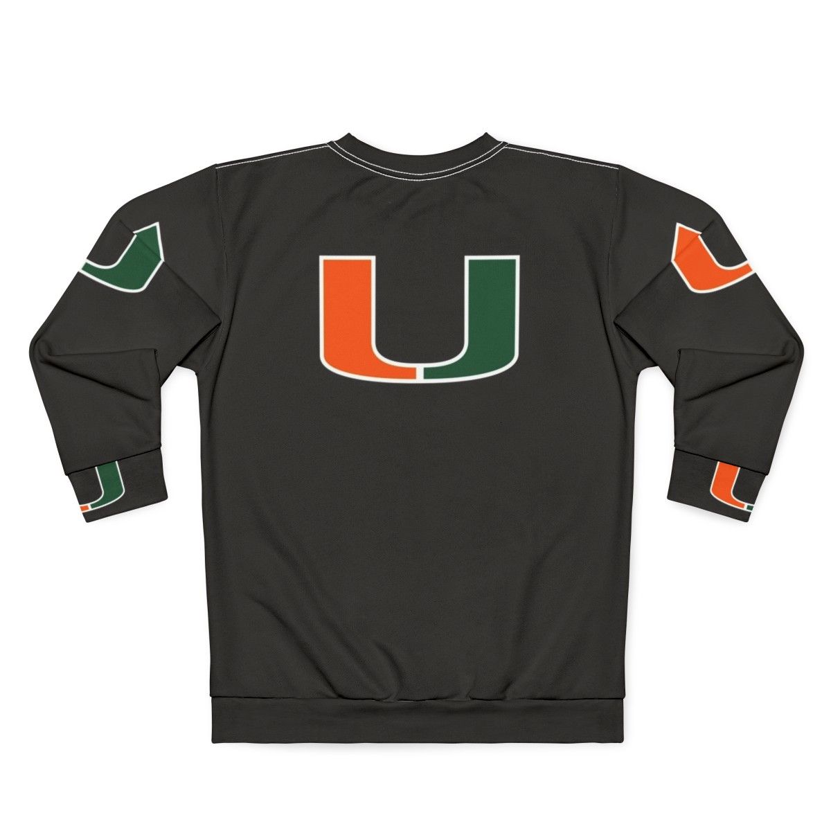 Miami Hurricanes College Sports Sweatshirt - Back