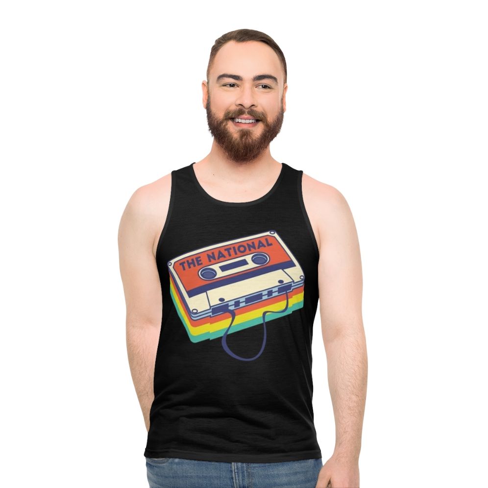 The National Band Logo Unisex Tank Top - men