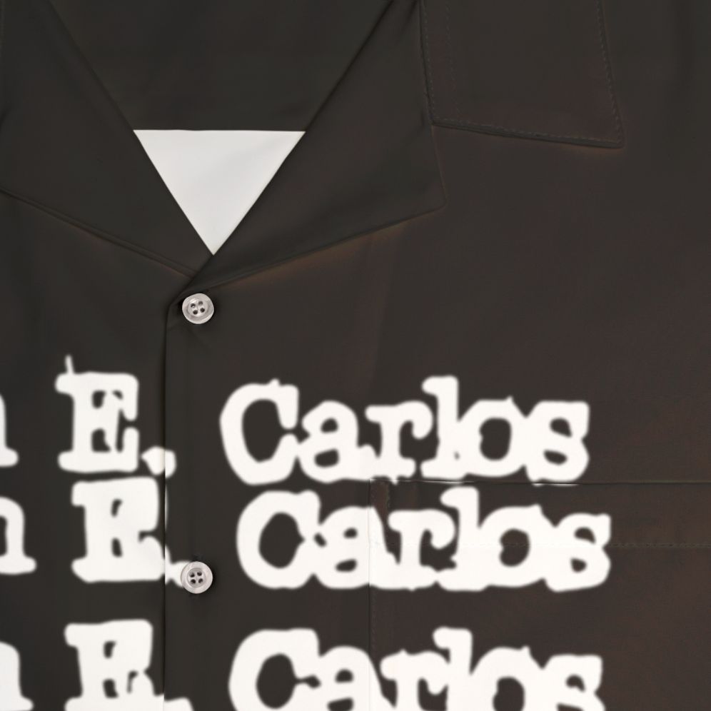 Bun E Carlos 'Cheap Trick' Parody Hawaiian Shirt - Detail