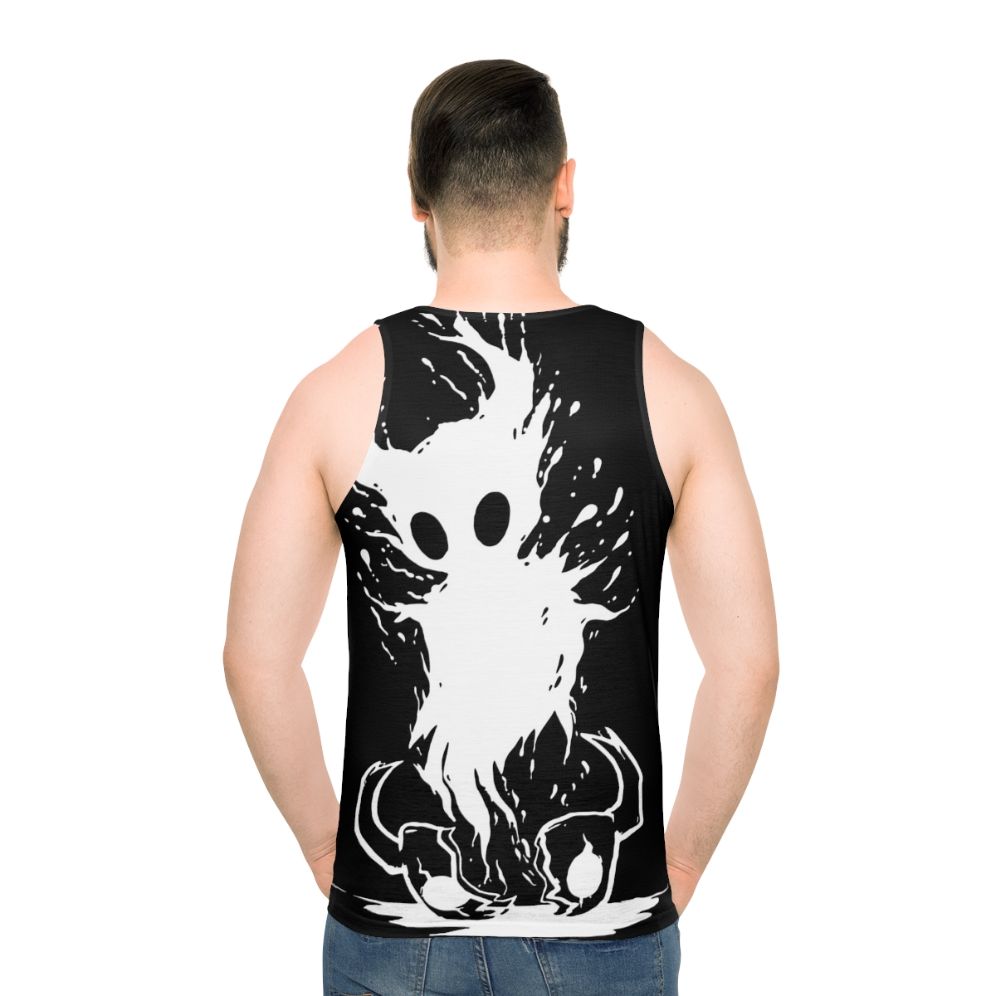 Hollow Knight Inspired Unisex Tank Top - men back