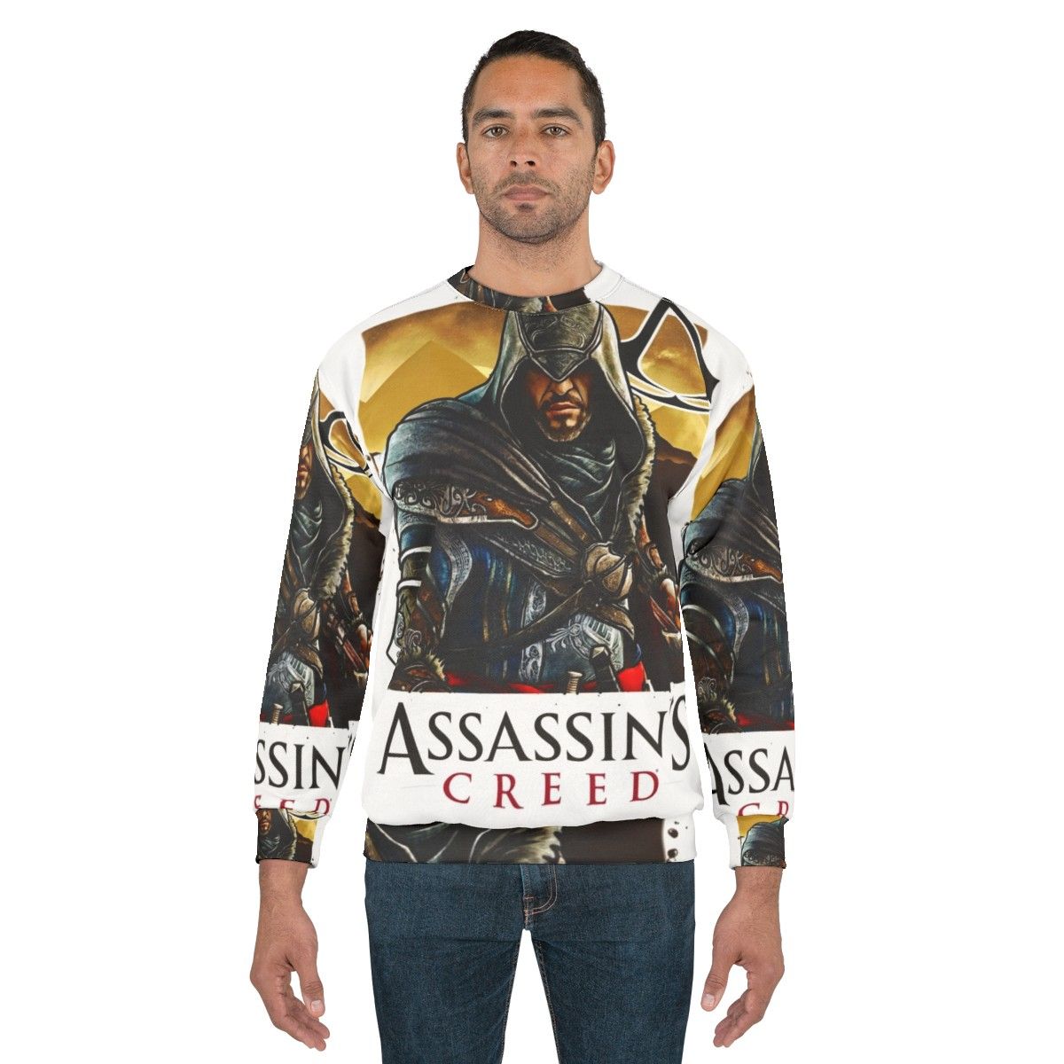 Assassin's Creed themed hooded sweatshirt - men