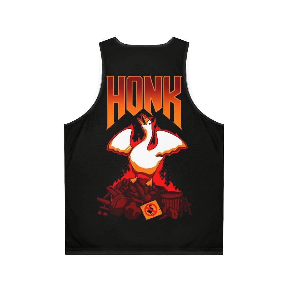 Honk Unisex Gaming Goose Tank Top - Back