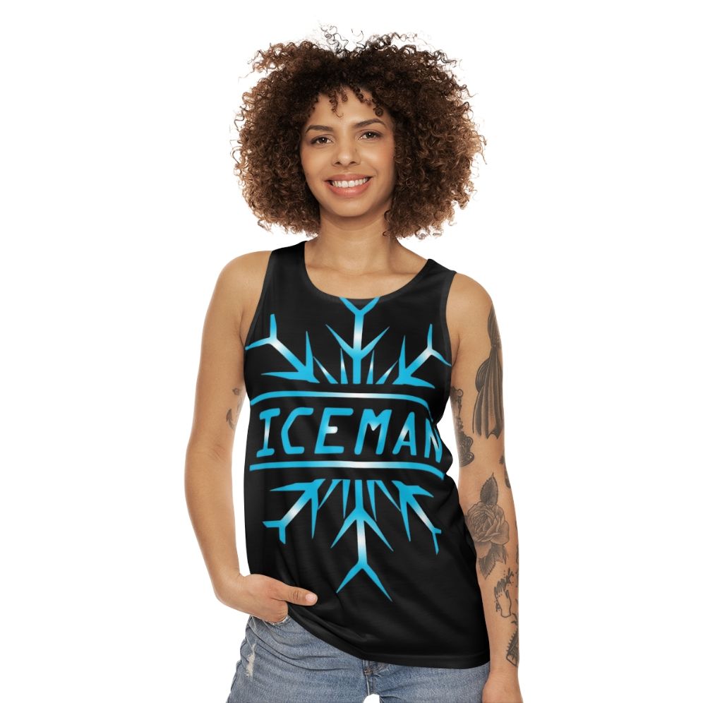 Gerwen Price Iceman Unisex Darts Tank Top - women