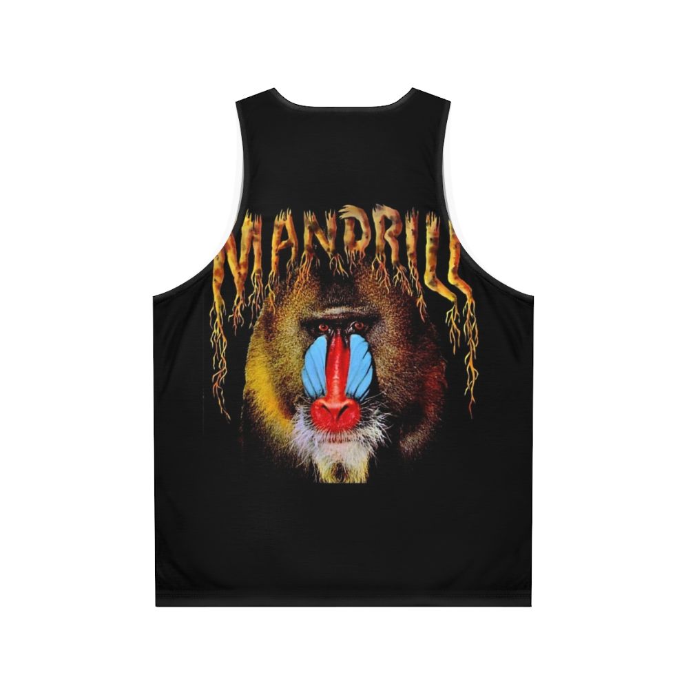 Retro Funky Monkey Unisex Tank Top - Back