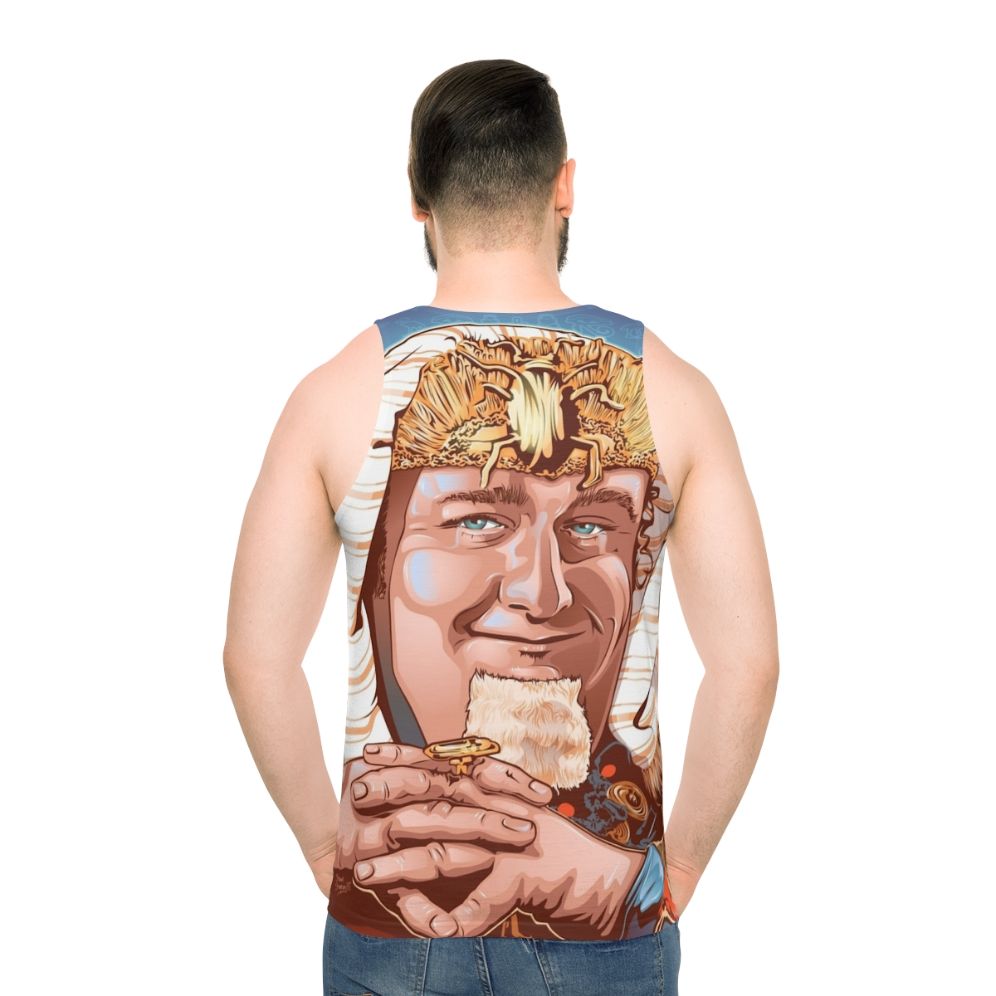 Retro Victor Buono King Tut Unisex Tank Top - men back