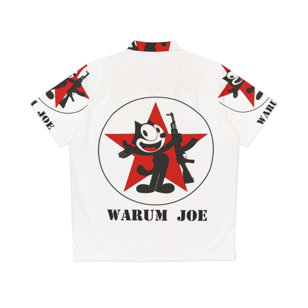 Warum Joe Punk Hawaiian Shirt - Back