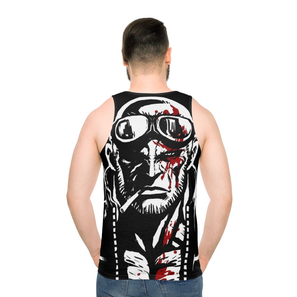 Sin City Comic Book Style Unisex Tank Top - men back