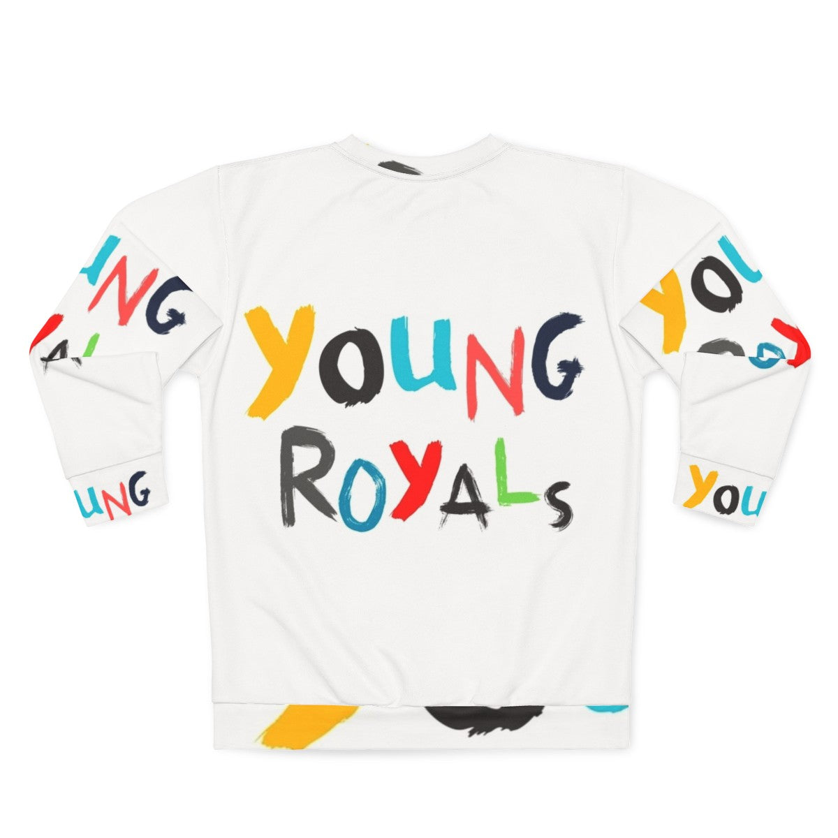 Young Royals Netflix Sweatshirt with Edvin Ryding and Omar Rudberg - Back