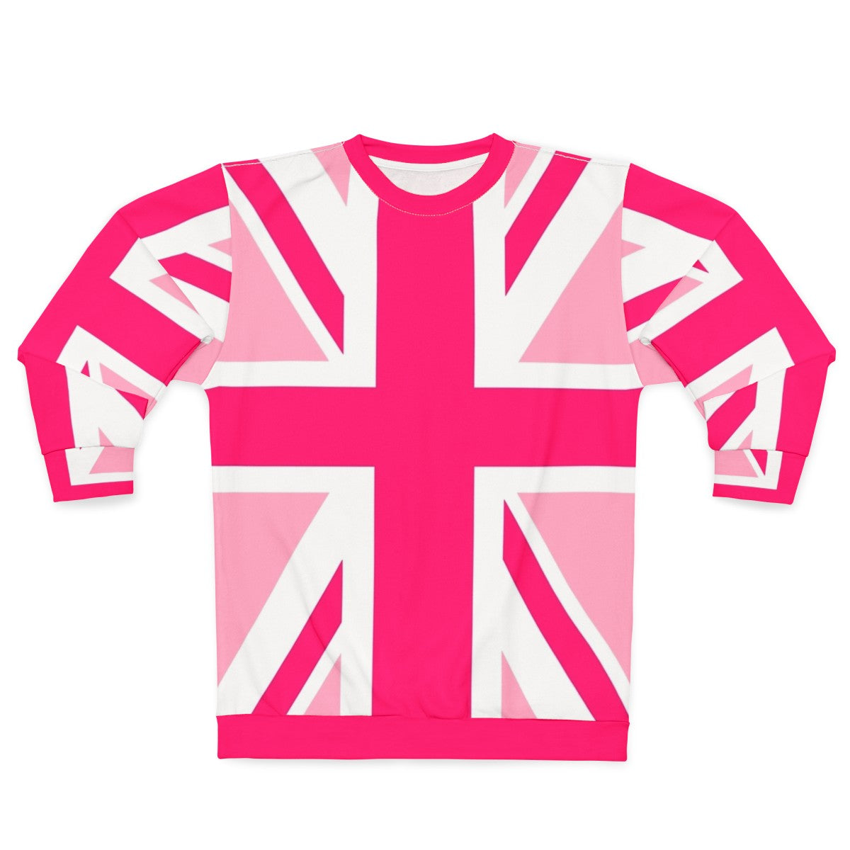 United Kingdom Union Jack Pink Sweatshirt