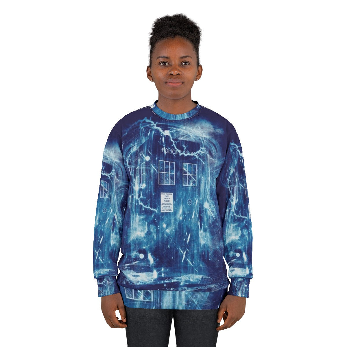 Time Travel and TARDIS Doctor Who Sweatshirt - women