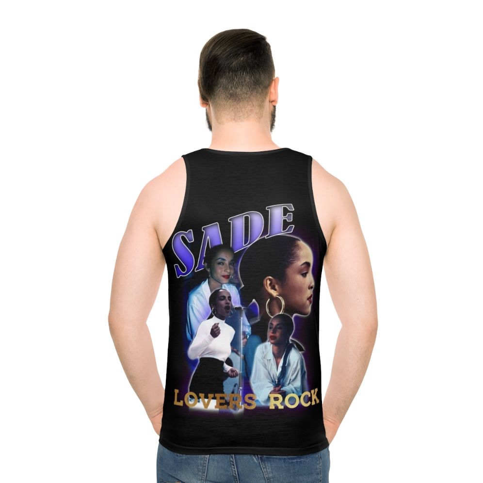 Sade Bootleg Unisex Tank Top - men back