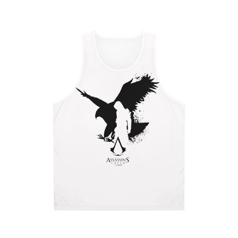 Assassin's Creed unisex tank top with game characters