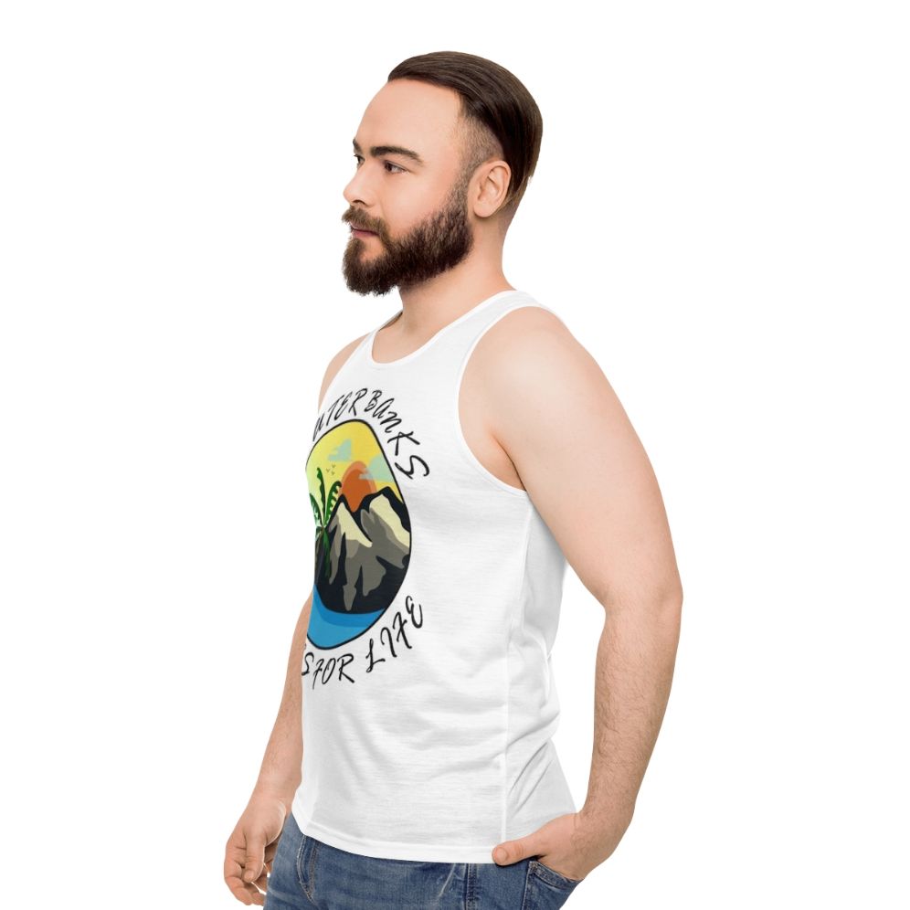 Outer Banks Pogue Life Unisex Tank Top - men side