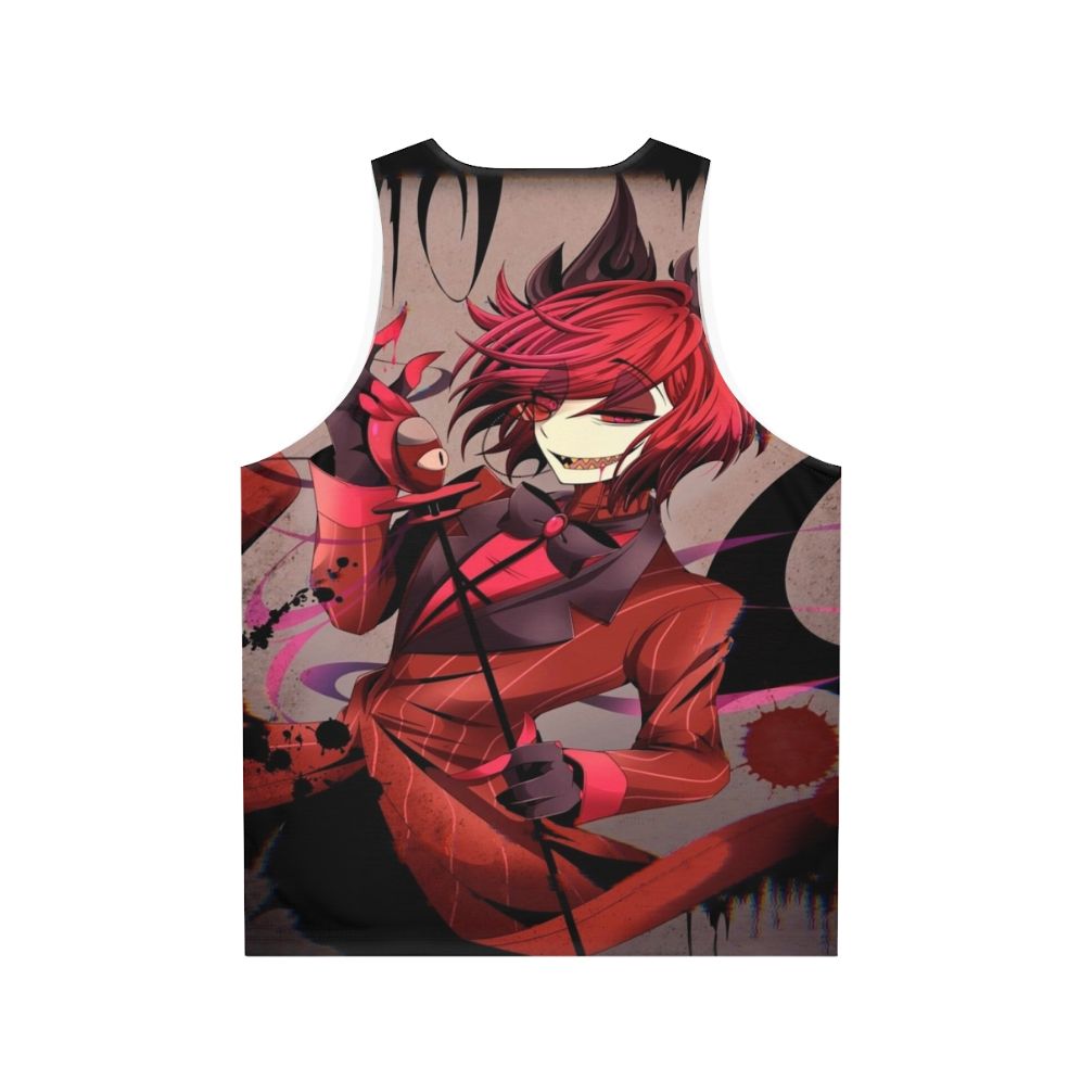 Hazbin Hotel Alastor Unisex Tank Top - Back