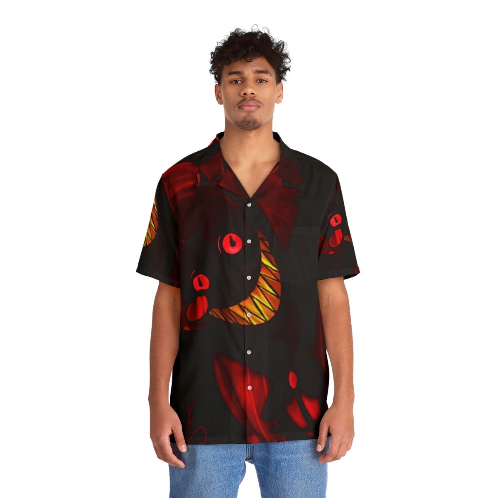 The Radio Demon Hawaiian Shirt from Hazbin Hotel - People Front