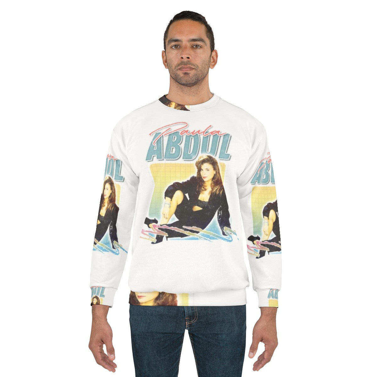 Paula Abdul Sweatshirt with Focus Keyword - men