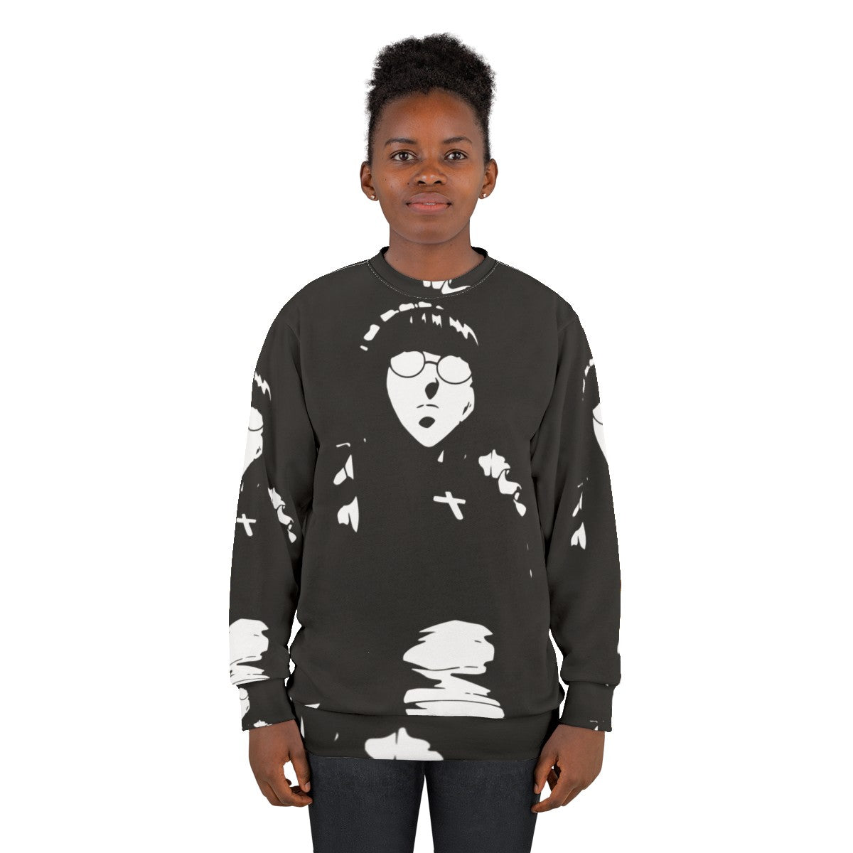 Black Lagoon Roberta Minimalist Anime Sweatshirt - women