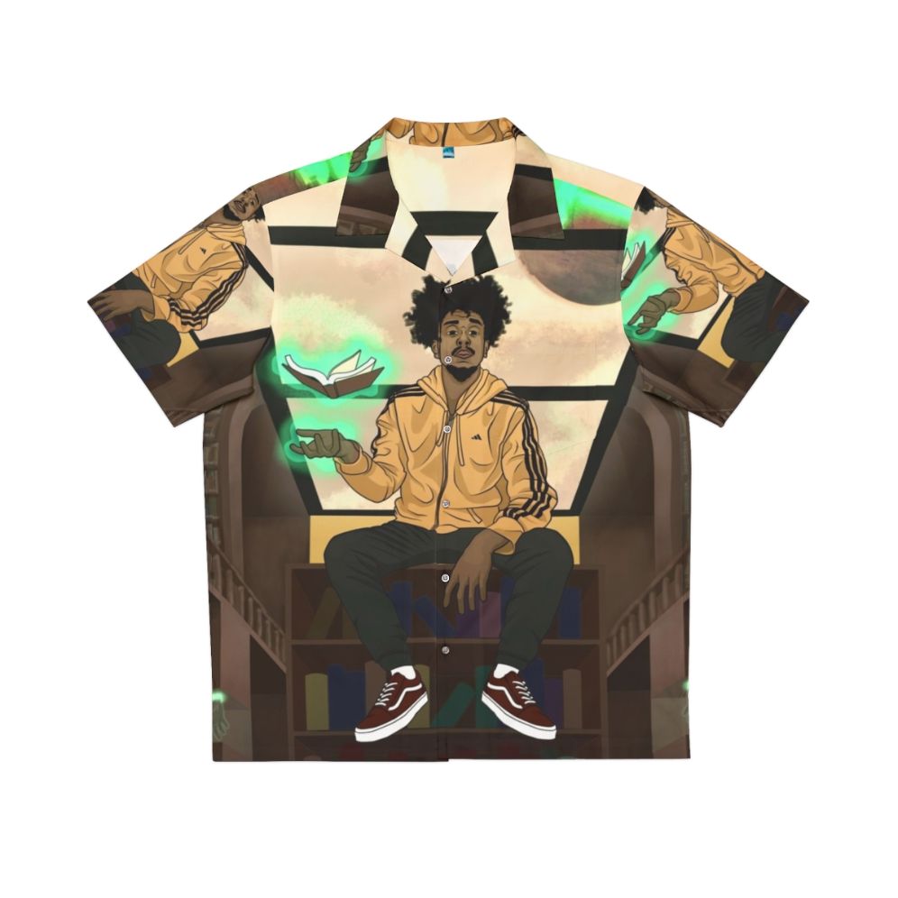 KAAN Library Hawaiian Shirt with fantasy and hip hop design