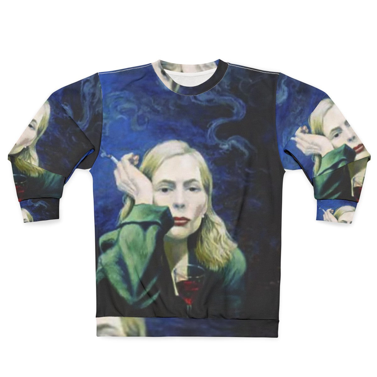 Joni Mitchell "Both Sides Now" Painting Sweatshirt