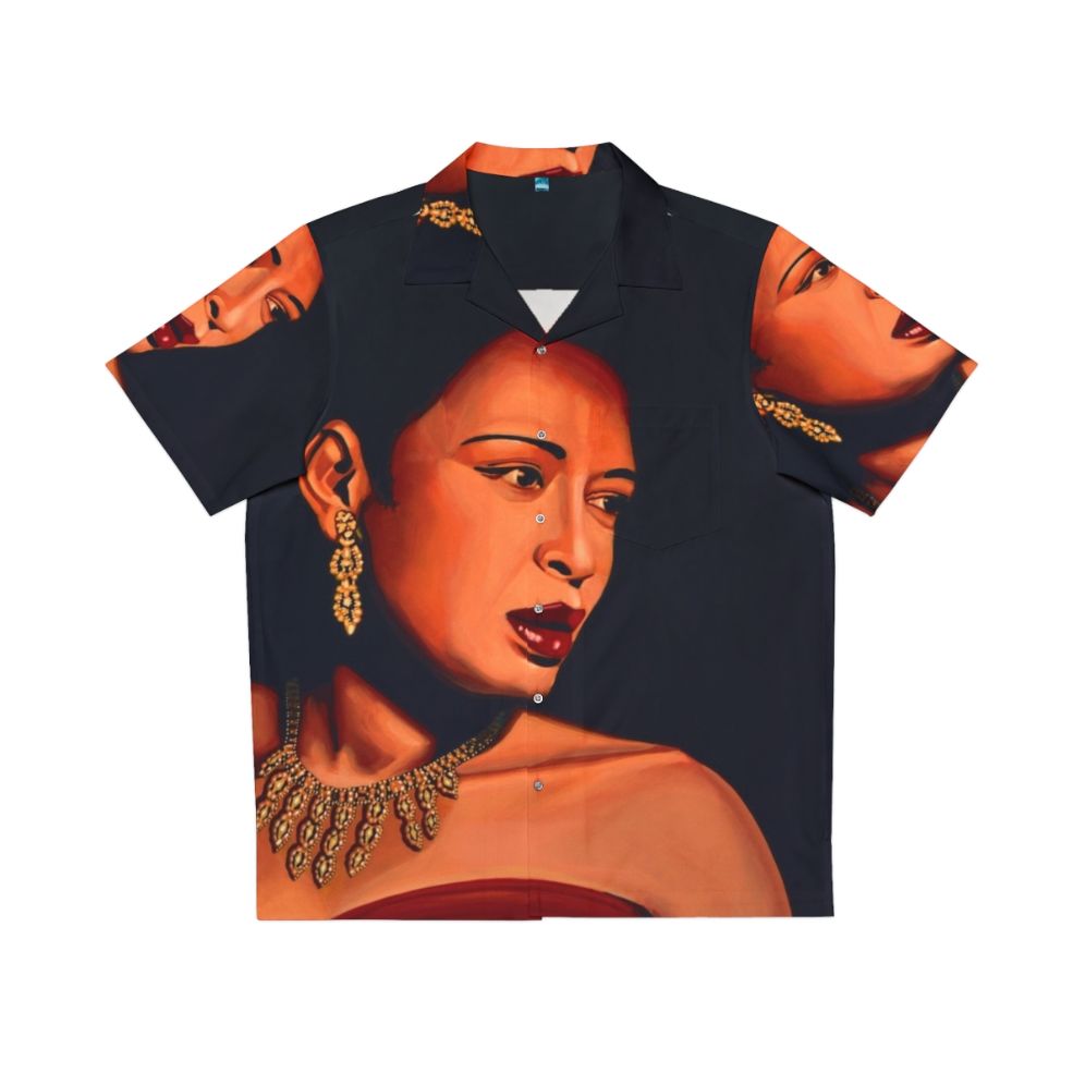 Billie Holiday Jazz Hawaiian Shirt