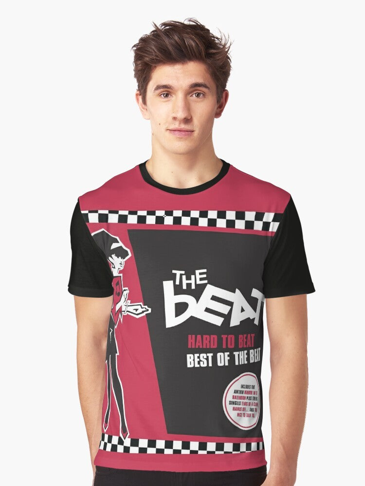 Vintage graphic t-shirt featuring The English Beat, a classic British 2-Tone Ska band - Men