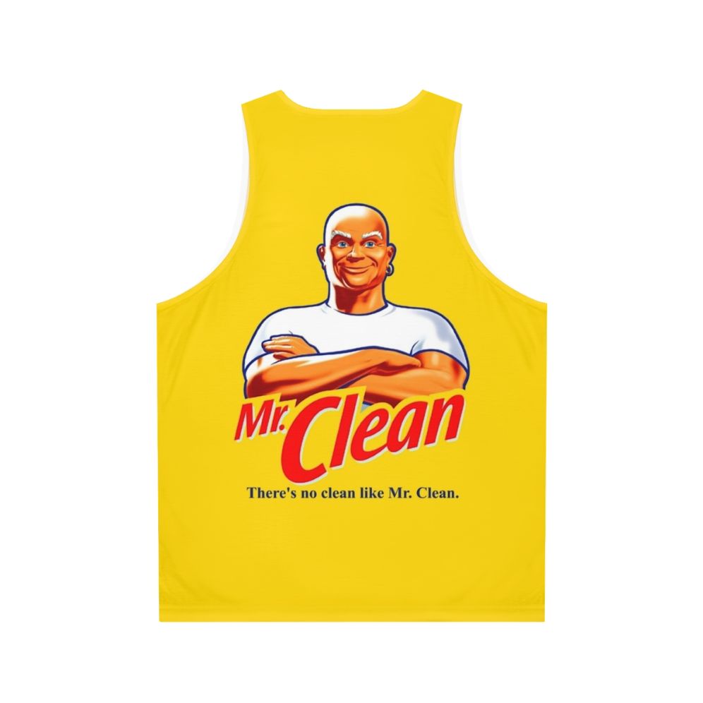 Unisex vintage Mr. Clean tank top - Back