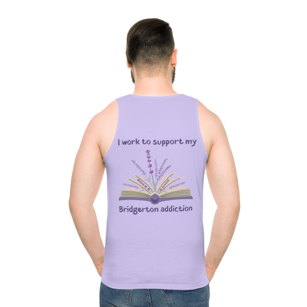 Bridgerton Netflix Unisex Tank Top - men back