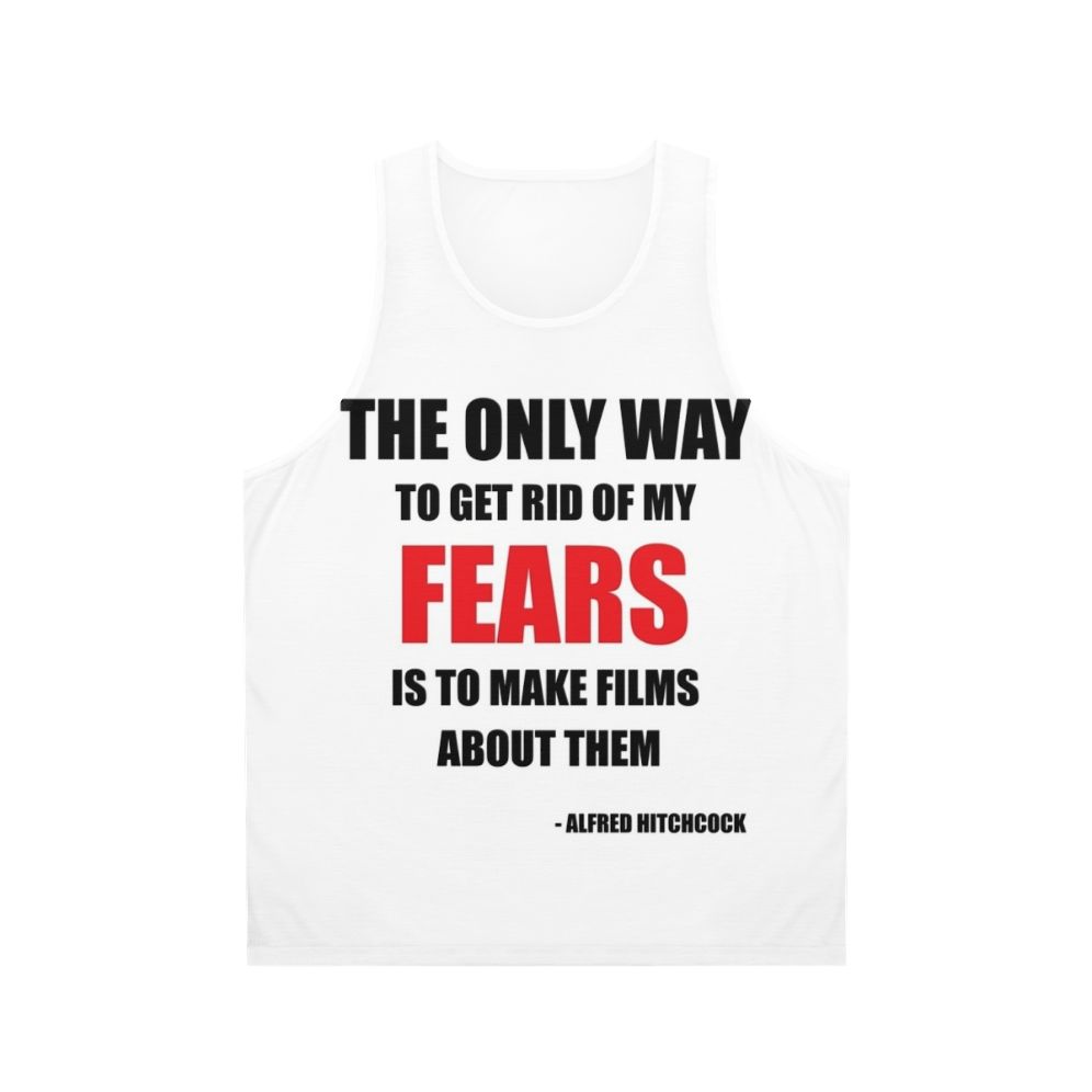 Alfred Hitchcock Quote Unisex Tank Top