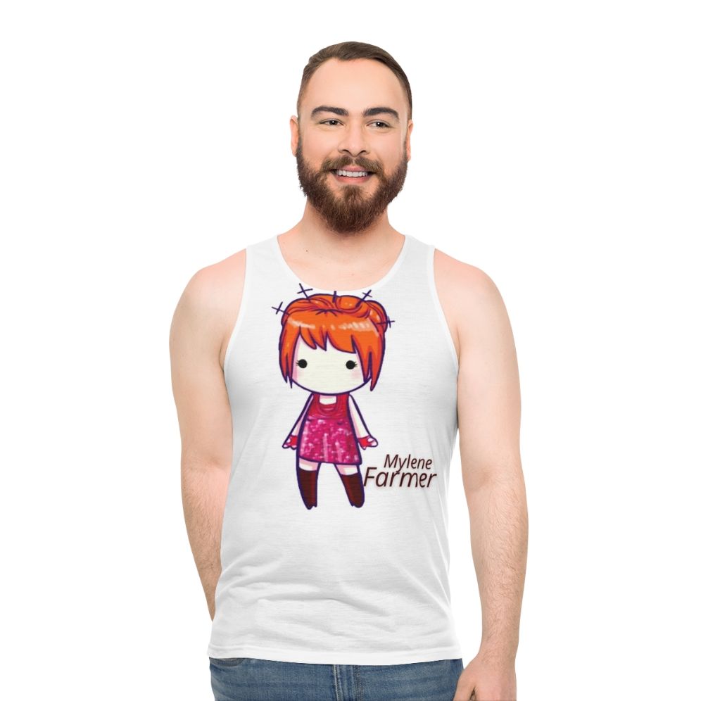 Mylene Farmer Unisex Tank Top - men