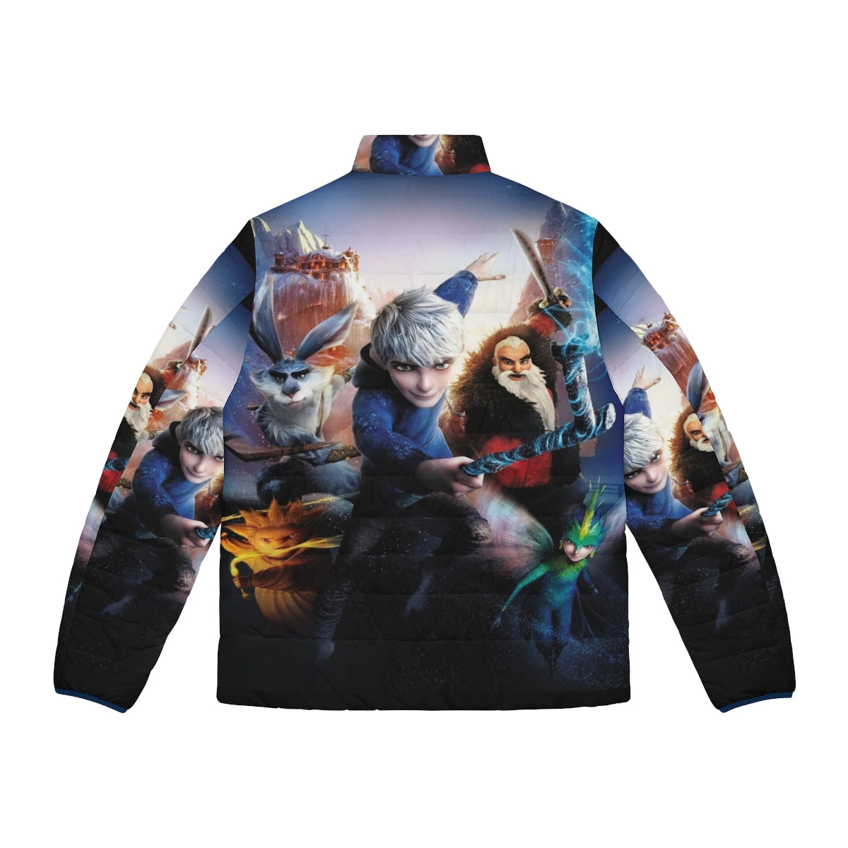 Rise of the Guardians Puffer Jacket featuring Jack Frost - Back