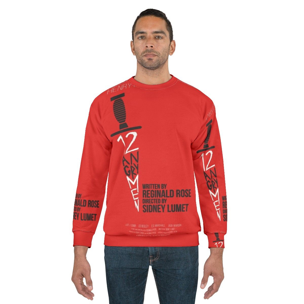 12 Angry Men' Minimalist Movie Sweatshirt - men