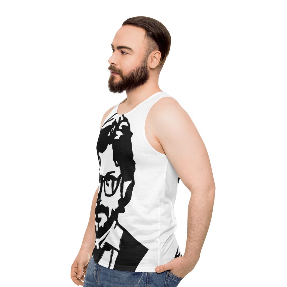 El Professor Unisex Money Heist Tank Top - men side