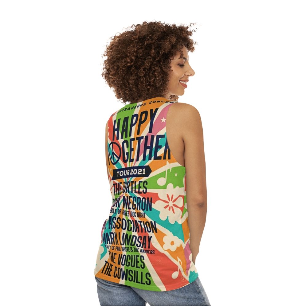 Happy Together Tour 2021 Unisex Tank Top - women back