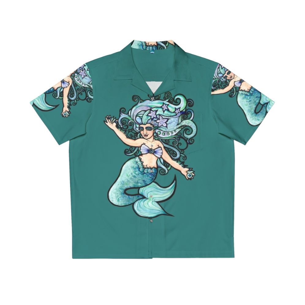 Mermaid belly dancer Hawaiian shirt