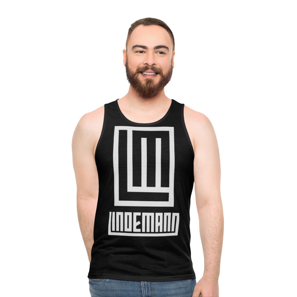 Unisex Lindemann Industrial Metal Tank Top - men