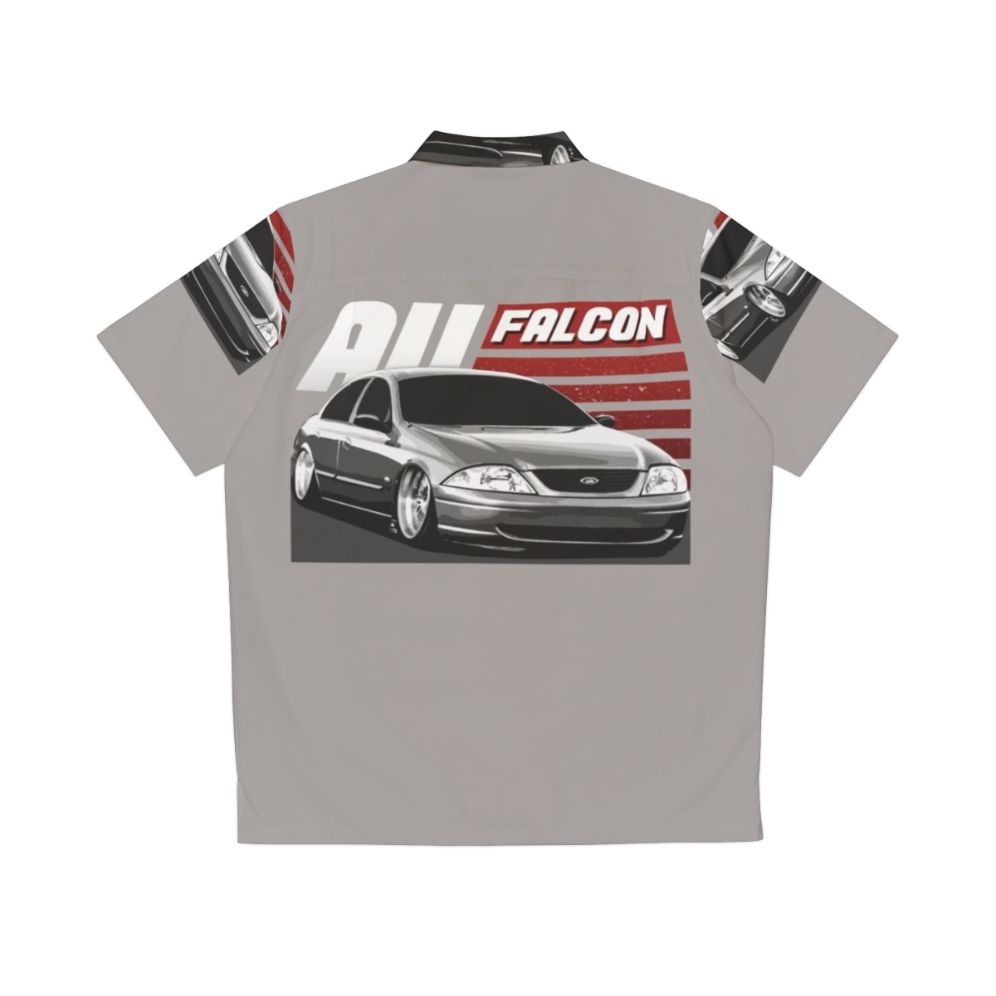 Au Falcon Hawaiian Shirt featuring the iconic Ford Falcon - Back