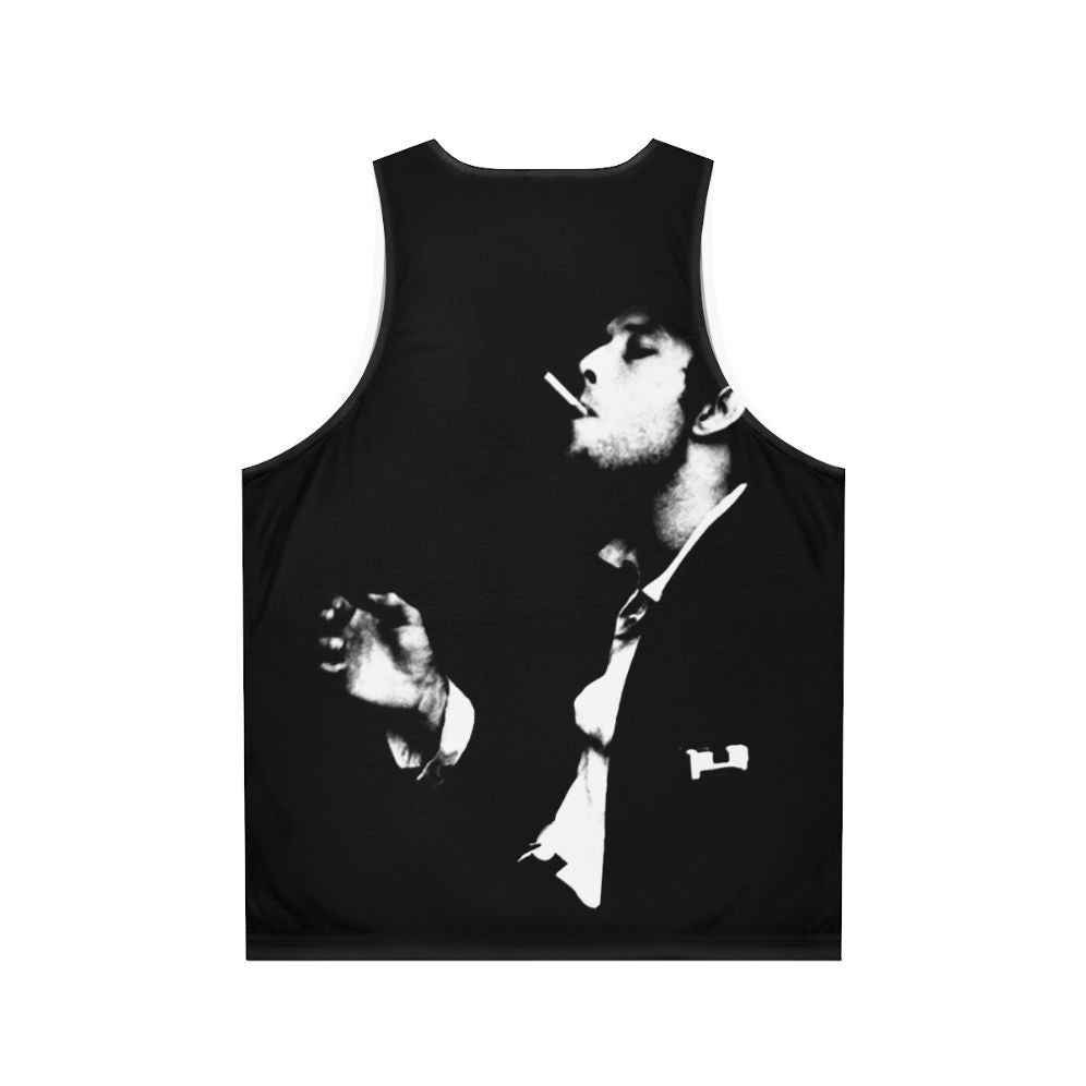 Iconic Tom Waits Unisex Tank Top - Back