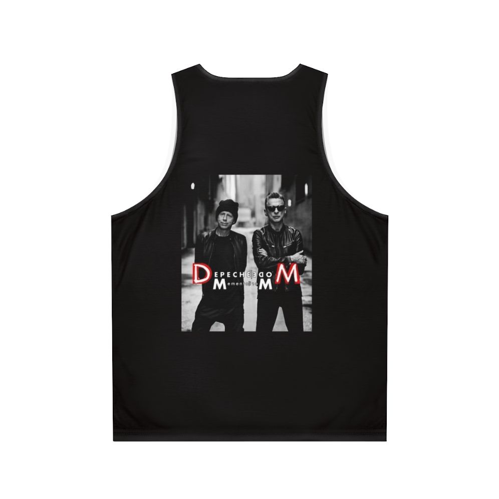 Musician Mode 2023 Live Tour Unisex Tank Top - Back