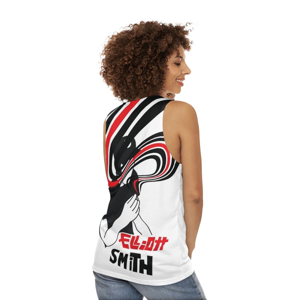 Elliott Smith "Figure 8" Unisex Music Tank Top - women back