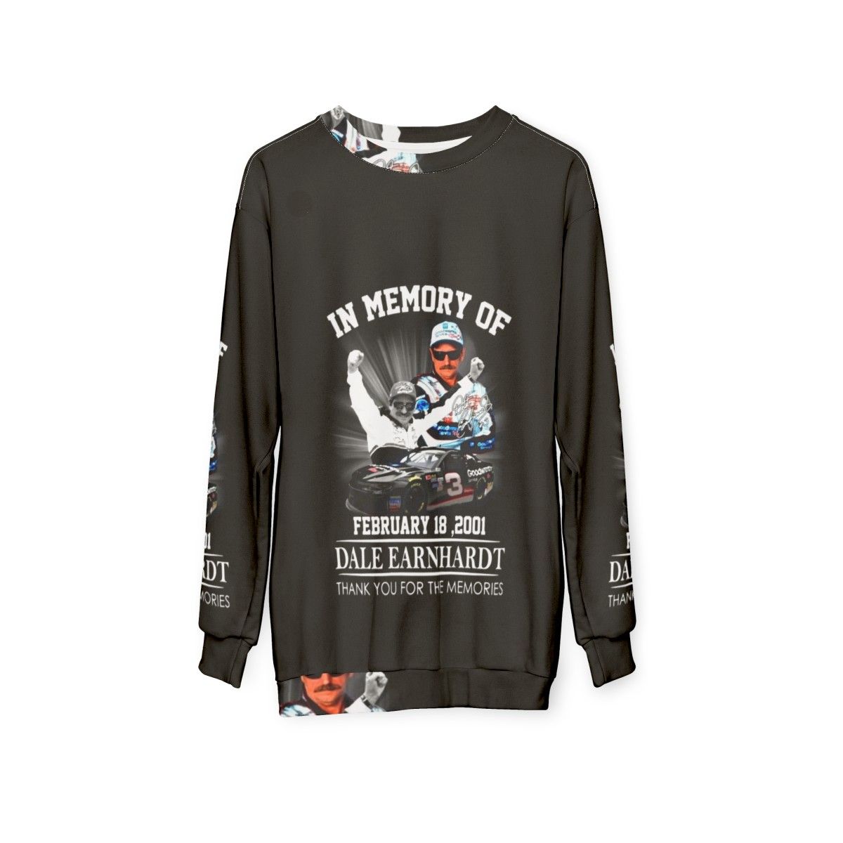 Dale Earnhardt memorial sweatshirt - hanging