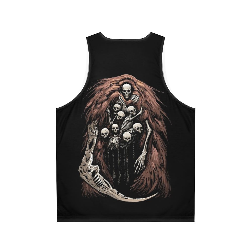 Gravelord skeleton unisex dark souls tank top - Back